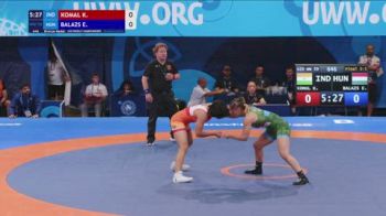 59 kg Final 3-5 - Komal Komal, India vs Eda Balazs, Hungary