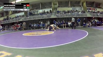 285 lbs Round 2 (4 Team) - Dylan Johnson, Kearney vs Mason Mostek, Bennington