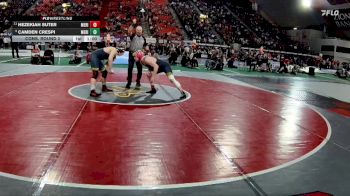 6A 175 lbs Cons. Round 2 - Hezekiah Suter, Meridian vs Camden Crespi, Meridian