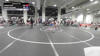 U17 GR - 55 lbs Cons. Round 5 - Lazaro Soto, Florida vs Mateo Gallegos, M2 Training Center