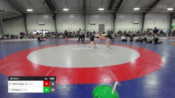 136 lbs Rr Rnd 1 - Dino Selimagic Jr, Guerrilla Wrestling Academy vs Trey Gregory, Teknique Wrestling