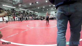 62 lbs Rr Rnd 1 - Kynslee Church, Team Tulsa Wrestling Club vs Paisley Edgington, Brushy Wrestling Club