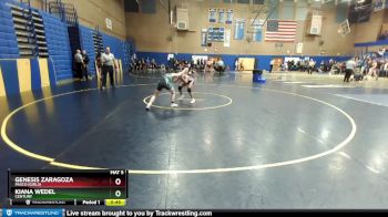 105lbs Cons. Round 4 - Genesis Zaragoza, Pasco (Girls) vs Kiana Wedel, Century