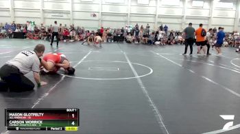 138 lbs Finals (2 Team) - Braden Durst, All American vs Andy Davis, Combat Athletics Red