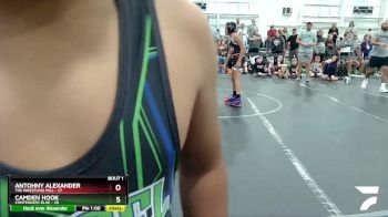 96 lbs Finals (2 Team) - Alex Downing, Contenders Blue vs Jacob Morgan, The Wrestling Mill
