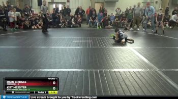 52 lbs Round 1 - Ryan Bridges, Rebellion vs Kitt Messiter, NOVA Wrestling Club