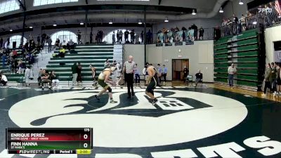 175 lbs Cons. Round 1 - Finn Hanna, St Mark`s vs Enrique Perez, Notre Dame - West Haven