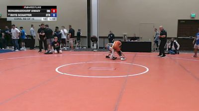 106 lbs Cons. Rd Of 16 - Muhammadsharif Jumaev, Elite Wrestling Academy vs Rhys Schaffer, Steller Trained