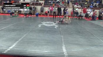 50_B lbs Consi Of 16 #1 - Brody Bosley, Central York vs Jackson Badaracco, Seneca Valley