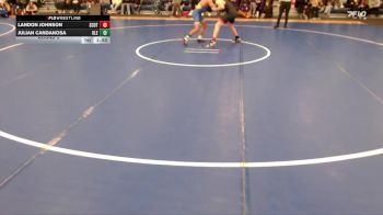 126 lbs Round 3 - Landon Johnson, Scottsbluff vs Julian Candanosa, Klein