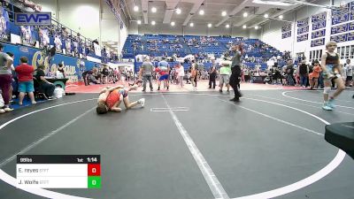 98 lbs Semifinal - Easton Reyes, Standfast vs Jordan Wolfe, Standfast