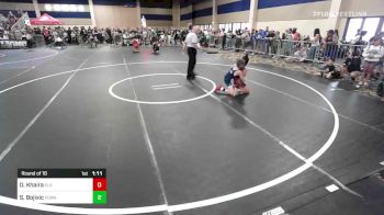 81 lbs Round Of 16 - Dilawar Khaira, Elk Grove Wr Ac vs Sava Bojixic, Poway Elite
