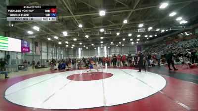 92 lbs 5th Place Match - Peerless Portrey, Big Cat Wrestling Club vs Joshua Eller, Team Aggression Wrestling Club