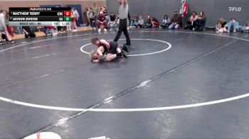 90 lbs Champ. Round 1 - Matthew Terry, Idaho Gold Wrestling Club vs Jaysun Dustin, Idaho