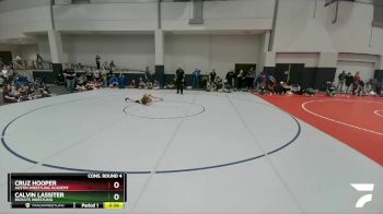 70 lbs Cons. Round 4 - Calvin Lassiter, ReZults Wrestling vs Cruz Hooper, Austin Wrestling Academy