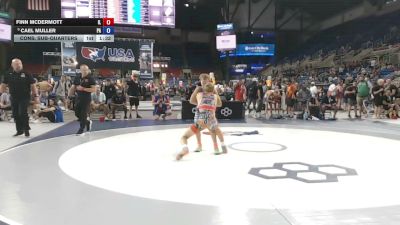 126 lbs Cons. Sub-quarters - Finn McDermott, Illinois vs Cael Muller, Pennsylvania