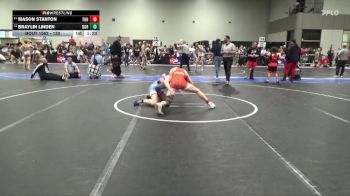 130 lbs Cons. Round 1 - Braylin Linden, Norton vs Mason Stanton, Tonganoxie