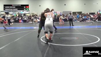 235 lbs Cons. Round 2 - Sebastian Pierre, Raider vs Aiden Kircher, Wildcat