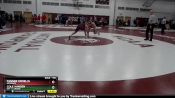 165 lbs Quarterfinal - Tanner Kroells, Augsburg vs Cole Hansen, UW - La Crosse