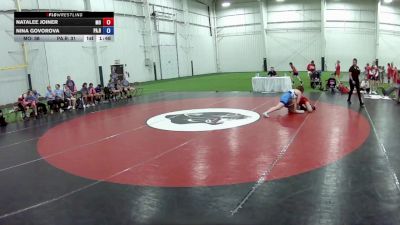 140 lbs Natalee Joiner, Missouri vs Nina Govorova, Pennsylvania Red