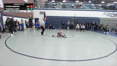 63 lbs 3rd Place Match - PaizLeigh Lopez, All In Wrestling Academy vs Ryker Hammons, Bear Lake Wrestling Club