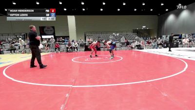126 lbs Cons. Semis - Noah Henderson, Primal Wrestling Academy vs Kipton Lewis, Immortal Athletics WC