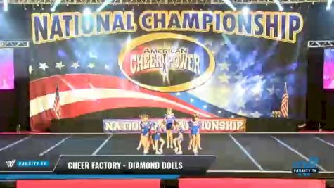 Cheer Factory - Diamond Dolls [2021 L1.1 Youth - PREP - D2 Day 1] 2021 ACP Southern National Championship