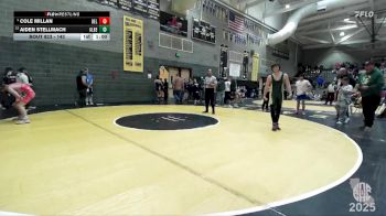 142 lbs Cons. Round 4 - Cole Millan, Delta vs Aiden Stellmach, JFK Jr. Cougars Of Sacramento