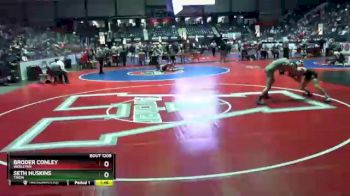 1 lbs Cons. Semi - Seth Huskins, Trion vs Broder Conley, Wesleyan