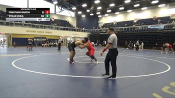 285 lbs Semifinal - Jonathan Garcia, Bakersfield College vs Dylan Avila, Santa Ana College