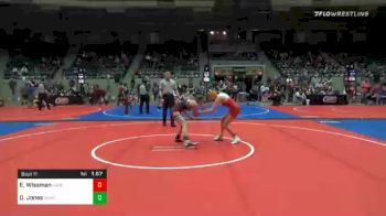 107 lbs Prelims - Emma Wissman, Lady Outlaws vs Destiny Jones, Skiatook Wrestling Club