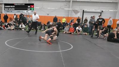 120 lbs Round 4 (10 Team) - Max Splete, Lake WC vs Caden Riley, Brecksville