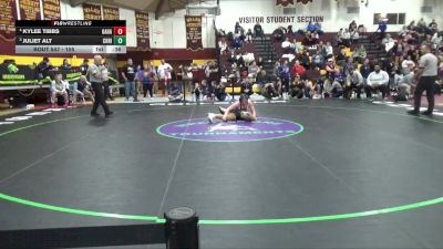 155 lbs Cons. Semi - Juliet Alt, Chestnut Ridge vs KyLee Tibbs, Gahanna Lincoln