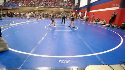 100 lbs Consi Of 8 #2 - Wade McRoberts, Broken Arrow Wrestling Club vs Gianni Perez, HURRICANE WRESTLING ACADEMY