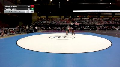 125 lbs Cons. Round 1 - Inaya Harris, Lansing HS vs Avery Jones, De Soto HS