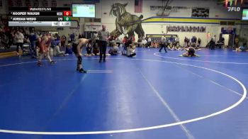 132 lbs Cons. Round 3 - Kooper Waugh, West Delaware, Manchester vs Jordan Wedo, Center Point-Urbana