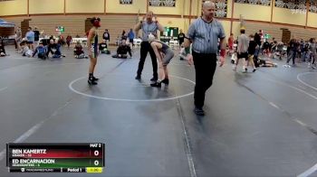 92 lbs Round 2 (10 Team) - Ed Encarnacion, Headhunters vs Ben Kamertz, Kraken