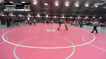 197 lbs 3rd Place Match - Simon Lingle, Brockport vs Kevin Arriaza, Oswego State