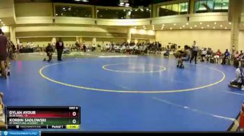 170 lbs Round 4 (10 Team) - Dylan Ayoub, Blue Steel vs Korbin Sadlowski, D1 Wrestling Academy