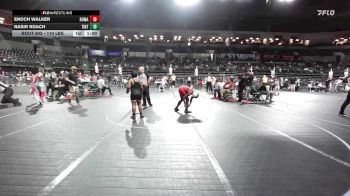 110 lbs Consi Of 4 - Enoch Walker, Roman Legion vs Nasir Roach, Tinton Falls Wrestling Club