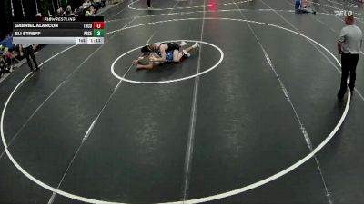138 lbs Finals (8 Team) - Gabriel Alarcon, Tri County vs Eli Streff, Pierce