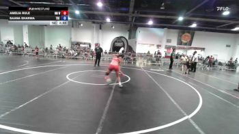 123 lbs Final - Amelia Rule, NM Wolf Pack vs Saana Sharma, The Roc