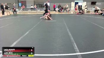 76 lbs Round 4 (10 Team) - Luke Beck, Terps East Coast Elite vs Jack Aponte, Wolfpack WC