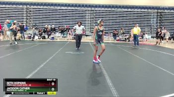 92 lbs Round 4 (6 Team) - Seth Hopkins, Terps East Coast Elite vs Jackson Cather, Midlothian Miners