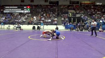 165 lbs Semifinal - Clayton McDonough, Luther vs Aiden Brosinski, Wartburg