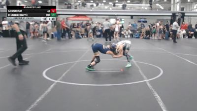 72 lbs Semis (4 Team) - Charlie Smith, Pennridge Youth Wrestling vs AJ Domico, American Dream