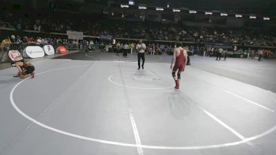 D 1 132 lbs Champ. Round 2 - Braden Sellers, Fontainebleau vs Jeremiah Rushing, Destrehan