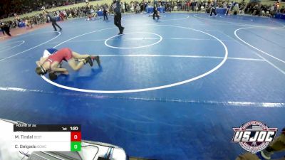 98 lbs Round Of 32 - Maddux Tindal, Best Trained Wrestling vs Cole Delgado, Deer Creek Wrestling Club