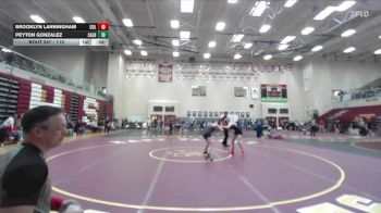 110 lbs Cons. Round 4 - Brooklyn Lanningham, Columbia vs Peyton Gonzalez, Caldwell