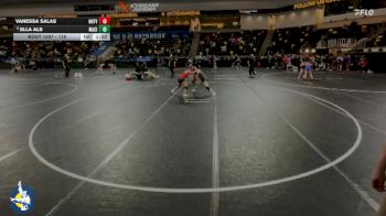 115 lbs 21st Place Match - Ella Als, Mason City vs Vanessa Salas, New Hampton